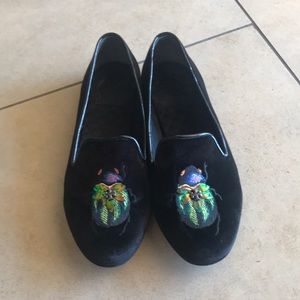 Tory Burch Beetle Loafers